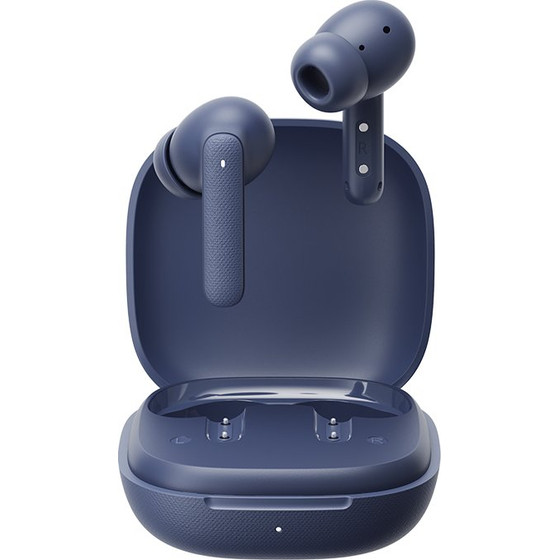 QCY Buds Sky Blue - Noise Reduction Clear Calls TWS Earbuds 35h, 10mm dynamic drivers - (QCY-QT43 Sky Blue)