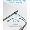 Anker USB Cable Type-C to 2 x Type-C 140W 1.2m - (A8895H11)