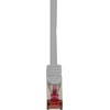 LogiLink ������� ������� S/FTP CAT6 0.25m ���� - (CQ2012S)
