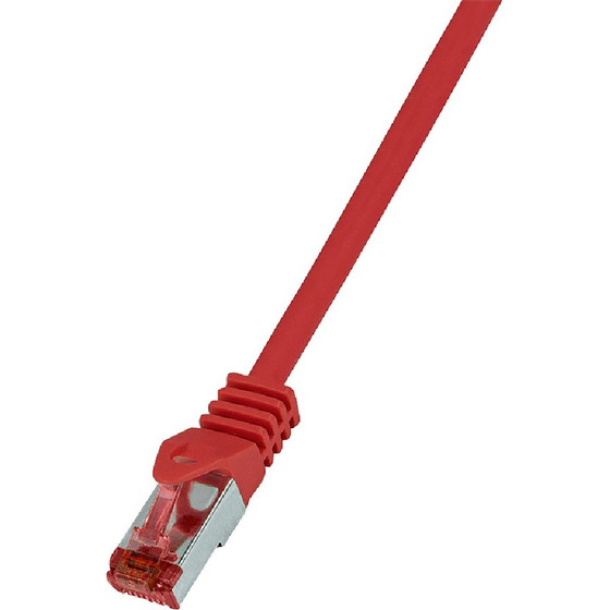 LogiLink ������� ������� S/FTP CAT6 0.25m ������� - (CQ2014S)