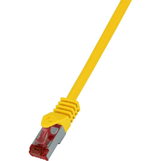 LogiLink ������� ������� S/FTP CAT6 0.25m ������� - (CQ2017S)