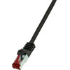LogiLink ������� ������� S/FTP CAT6 0.25m ����� - (CQ2013S)
