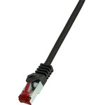 LogiLink ������� ������� S/FTP CAT6 0.25m ����� - (CQ2013S)