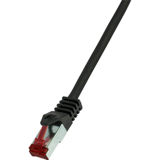LogiLink ������� ������� S/FTP CAT6 0.25m ����� - (CQ2013S)