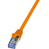 LogiLink ������� ������� S/FTP CAT6A 0.25m ��������� - (CQ3018S)
