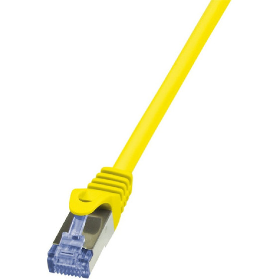 LogiLink ������� ������� S/FTP CAT6A 0.25m ������� - (CQ3017S)