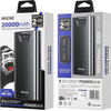 WK Power Bank 20000mAh 12W WP-121 2 ������ ����� - (WP-121 Black)