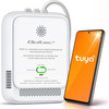 QOLTEC 2in1 Natural Gas And Carbon Monoxide (CO) Leak Detector | CH4 | Co | Ng | Tuya | Wi-Fi | 85dB Alarm | Led - (52654)