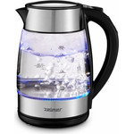 Zelmer Electric Kettle 1.7 L 2200 W Black, Transparent - (ZCK8026)