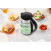 Zelmer Electric Kettle 1.7 L 2200 W Black, Transparent - (ZCK8026)