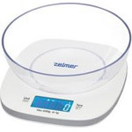 Zelmer Kitchen Scale White Countertop Square Electronic Kitchen Scale - (ZKS1450)