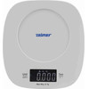 Zelmer Kitchen Scale White Countertop Square Electronic Kitchen Scale - (ZKS1450)
