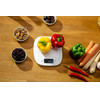 Zelmer Kitchen Scale White Countertop Square Electronic Kitchen Scale - (ZKS1451)