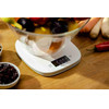 Zelmer Kitchen Scale White Countertop Square Electronic Kitchen Scale - (ZKS1451)