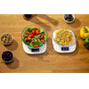 Zelmer Kitchen Scale White Countertop Square Electronic Kitchen Scale - (ZKS1451)