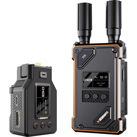 VRRIIS Hdmi ������� ��������� ��������� ������ WL087 Pro ��� Dji Osmo Pocket 3, 1080p, 5GHz, 500m - (WL087PRO)