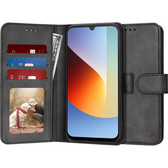 Techsuit - Diary Book - Xiaomi Redmi A7 Pro 4G - Black