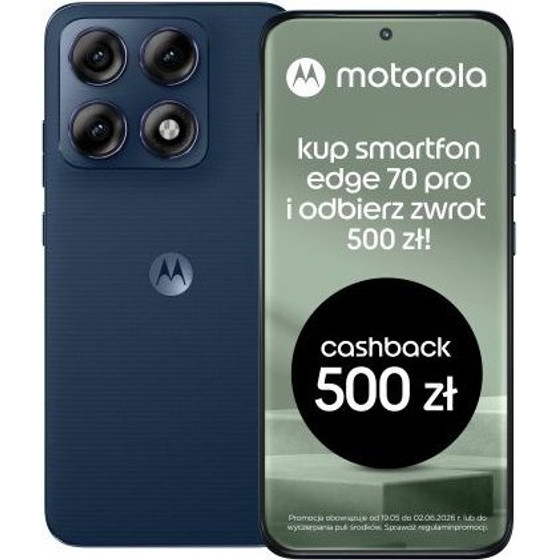 Motorola Edge 70 Pro 6.78'' Android 16.0 5G Usb Type-C 8 Gb 256 Gb 6500 Mah Pantone Titan - (PBC20016RO)