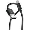 Verbatim Kable Sync & Charge USC-C Do A Essentials 18W Czarny / Bialy 2szt. - (32393)