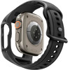 Spigen Liquid Air Pro & Tempered Glass Apple Watch Ultra 1 / 2 / 3 (49 MM) Black - (ACS11416)