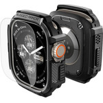 Spigen Rugged Armor & Tempered Glass Apple Watch Ultra 1 / 2 / 3 (49 MM) Matte Black - (ACS11414)