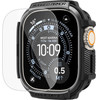 Spigen Rugged Armor & Tempered Glass Apple Watch Ultra 1 / 2 / 3 (49 MM) Matte Black - (ACS11414)