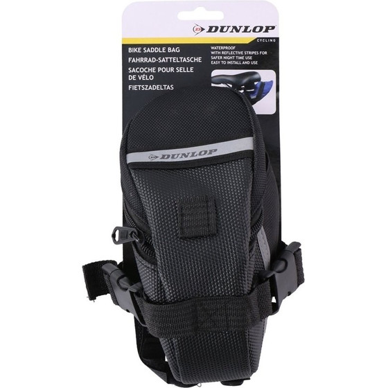 Dunlop - Bicycle Bag / Saddle Bag (Black) - (8711252027265BLACK)