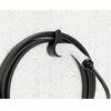 Energenie Wall Mounted Charging Cable Holder Black - (EV-CHW-02)
