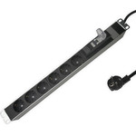 Edision ��������� Rack 19'' 1U Alu 6 ����� 16A 4000W �� ��������