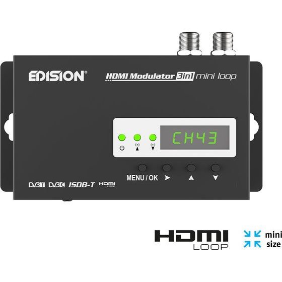 Edision Hdmi Modulator 3in1 Mini loop