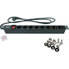 Televes 533001 ��������� Rack 19'' 1U Alu 8 ����� 16A 3840W �� ��������