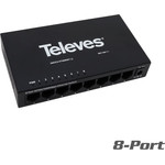 Televes 768111 Ethernet Switch 8-Port Gigabit unmanaged