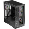 1sTplayer Case Atx - GM7 Black - 4 x 120 Mm A-Rgb Fans included, USB-C - (GM7-BK-3FN7R-1FN7)