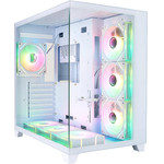 1sTplayer Case Atx - Megaview MV8 White - 7 x 120 Mm A-Rgb Fans Included - (MV8-TP-WH-6FC7R-1FC7)