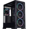 1sTplayer Case Eatx - IF8 Black - 4 x 140 Mm A-Rgb Fans included, USB-C - (IF8-BK-4FO7-14)