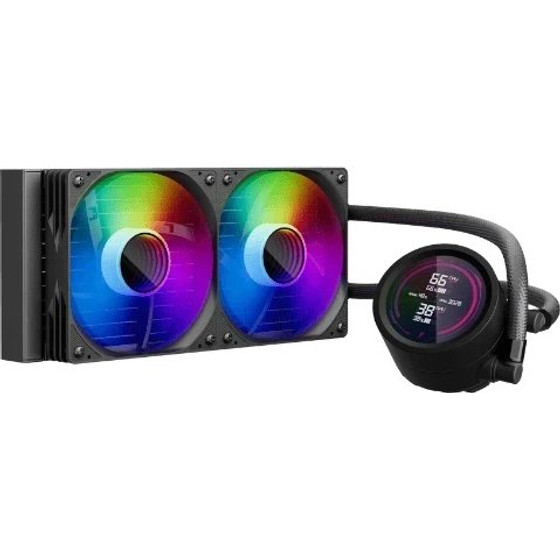 1sTplayer Water Cooling 240mm - Thunderstorm TS4 240 Black - Digital Display, Argb - (TS4-24-BK)