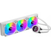 1sTplayer Water Cooling 360mm - Thunderstorm TS4 360 White - Digital Display, Argb - (TS4-360-WH)