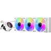 1sTplayer Water Cooling 360mm - Thunderstorm TS4 360 White - Digital Display, Argb - (TS4-360-WH)