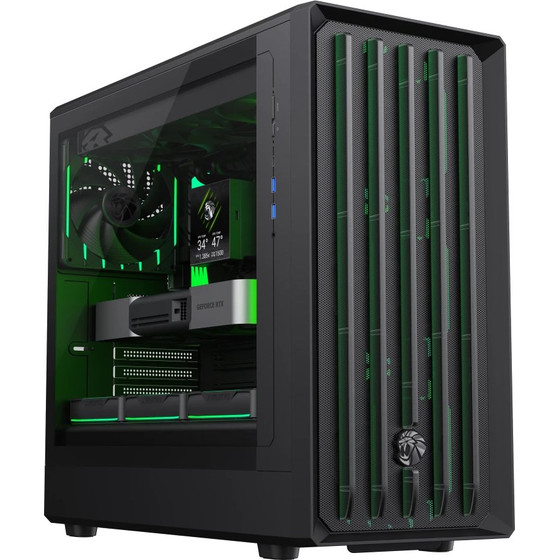 Gamemax Case Atx - Claw 460 Bk - (9101-1200R0005)