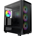 Montech Case Atx - X5 (B) - 4 A-Rgb fans, USB-C - (MONTECH-X5-B)