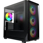 Montech Case Matx - X5M (B) - 4 x 120 Mm A-RGB, USB-C - (MONTECH-X5M-B)