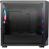 Montech Case Matx - X5M (B) - 4 x 120 Mm A-RGB, USB-C - (MONTECH-X5M-B)
