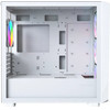 Montech Case Matx - X5M (W) - 4 x 120 Mm A-RGB, USB-C - (MONTECH-X5M-W)