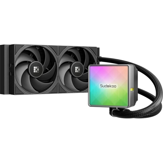 Sudokoo Water Cooling Nexaura 240 Bk - (R-NXA240-BKAMMN-GAS-1)