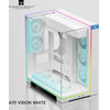 Thermalright Case Atx - TR-A70 Vision White - 9.16 Inch Lcd Display, USB-C - (TR-A70-VISION-WH)