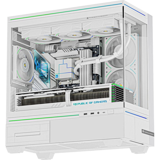 Thermalright Case Matx - TL-M10 White - USB-C - (TL-M10-WH)
