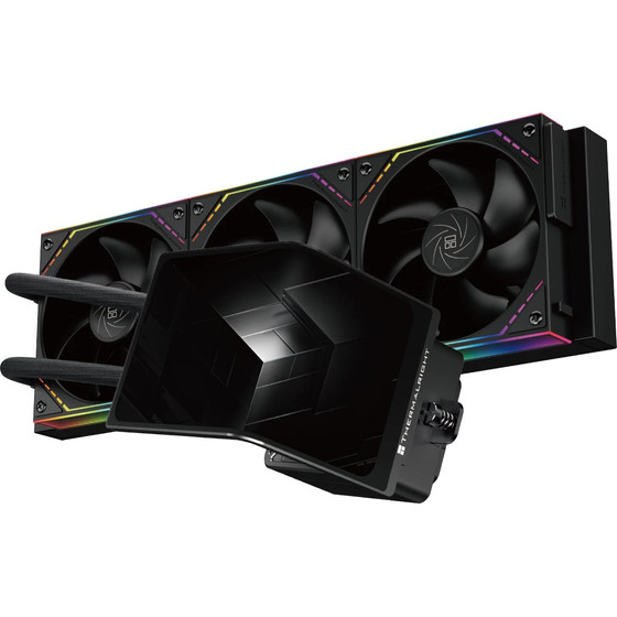 Thermalright Water Cooling Levita Vision 360 Argb Black - 6.67 Inch Curve Amoled Display - (LEVITA-VISION-360-ARGB-BK)