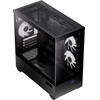 Aerocool Case Matx - P300D Digi-G-BK-v1 - Digital Display, USB-C, 3 x 120 Mm A-Rgb - (ACCS-PN05033.11)