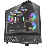 Darkflash Case Atx - DS950 Black - 6 x 120 Mm Infinity Mirror A-Rgb - (DS950-6F-BK)