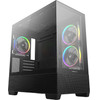 Deepcool Case Atx - CG380 3F - 3 Argb Fans, USB-C - (R-CG380-BKAGM3-G)